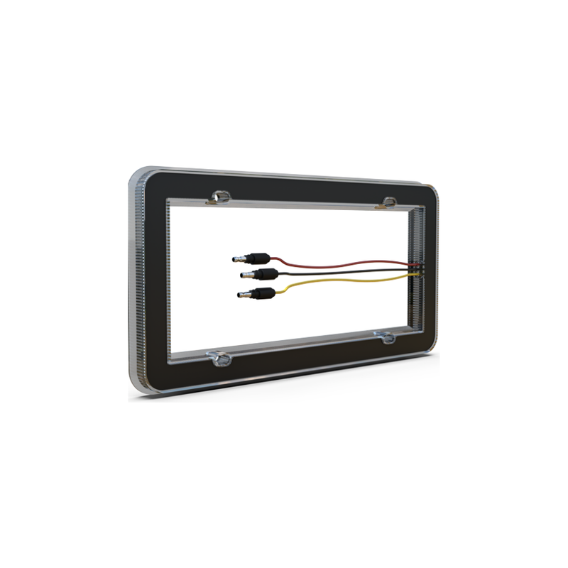 Halo Glow Light for License Plates with (Choose Color) and White LEDs Amber,Blue,Green,Purple,Red Gray