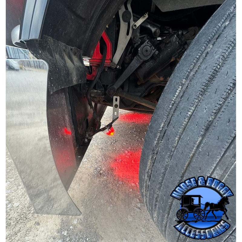 SS-1206 Lower Bumper Brace PETERBILT 388/389/589 18" 20" 22"(W/WATERMELON MOUNT) SOLD BY THE PAIR