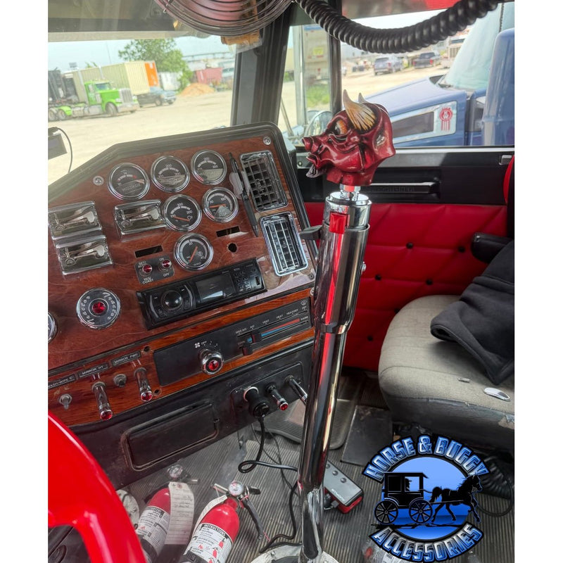 El Toro Copper Bull Shift Knob #VC-BULL-RED (1/2"-13 female threads)