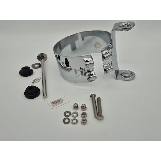 DP-50BJ-LAK6SCP-1   /6'' KW/PB NEW SLIDER EXHAUST CLAMP motor vehicle parts Dark Gray