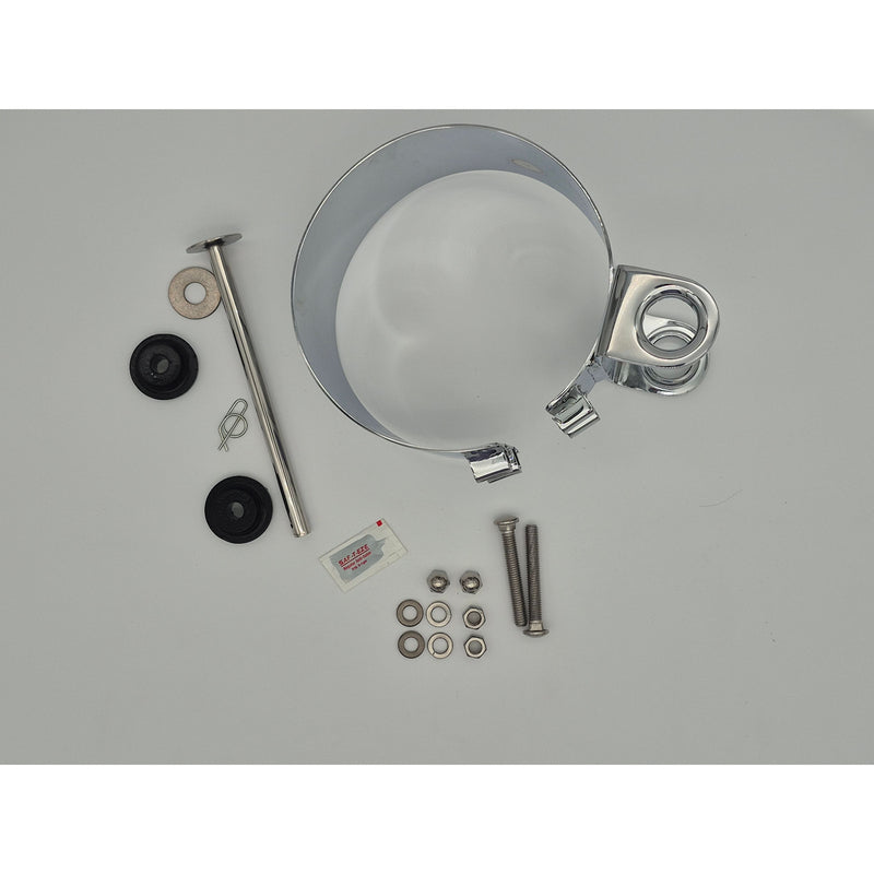 DP-50BJ-LAK6SCP-1   /6'' KW/PB NEW SLIDER EXHAUST CLAMP motor vehicle parts Dark Gray