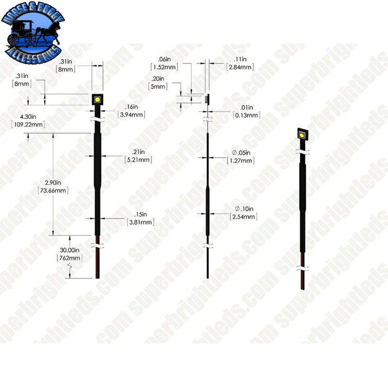 SB-LD1-B BLUE LITTLE DOT SMD LED ACCENT LIGHT