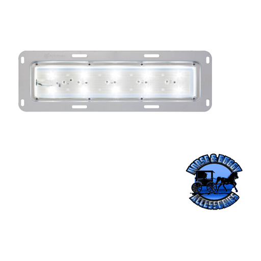 Light Gray M360-1 17.45"x5.75" White LED Dome/ Interior, Rectangular, Multi-volt, bulk pack