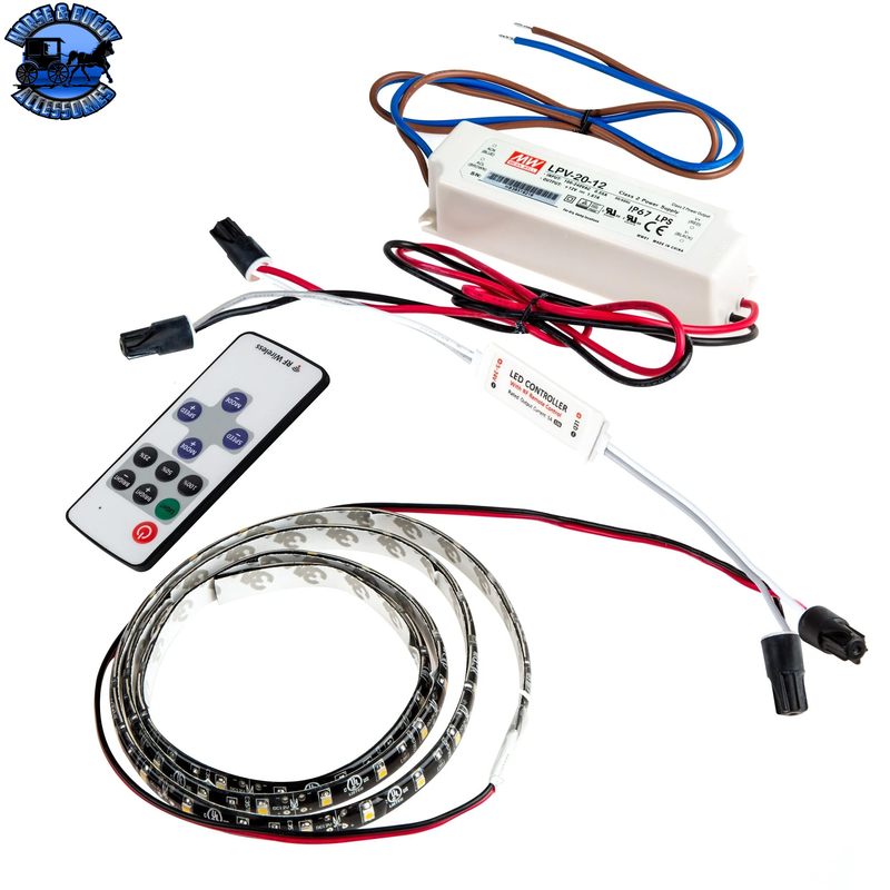 SB-MCBRF-15A Single Color LED Controller - Wireless RF Remote w/ Dynamic Modes