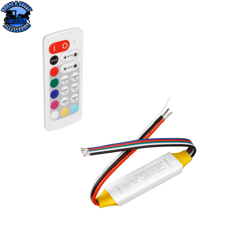 SB-MCBRF-RGBW MINI RGB&W LED REMOTE CONTROLLER
