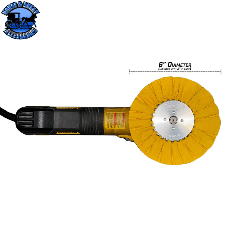 6" Mini Airway Buffing Wheels (5 Pack) (Choose Color)