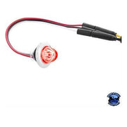 United Pacific 4 LED DUAL FUNCTION MINI WATERMELON LIGHT (CLEARANCE/MARKER) watermelon sealed led Amber/Amber,Red/Red,Amber/Clear,Red/Clear,Blue/Clear,White/Clear Dark Slate Gray