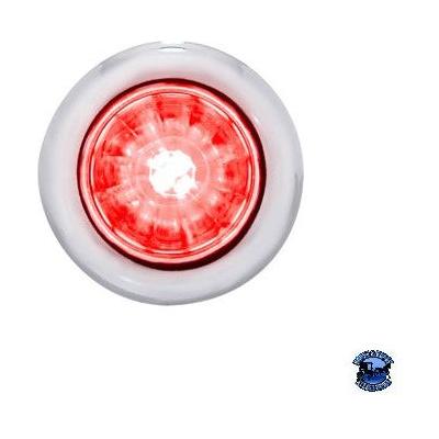 United Pacific 4 LED DUAL FUNCTION MINI WATERMELON LIGHT (CLEARANCE/MARKER) watermelon sealed led Red/Clear Thistle