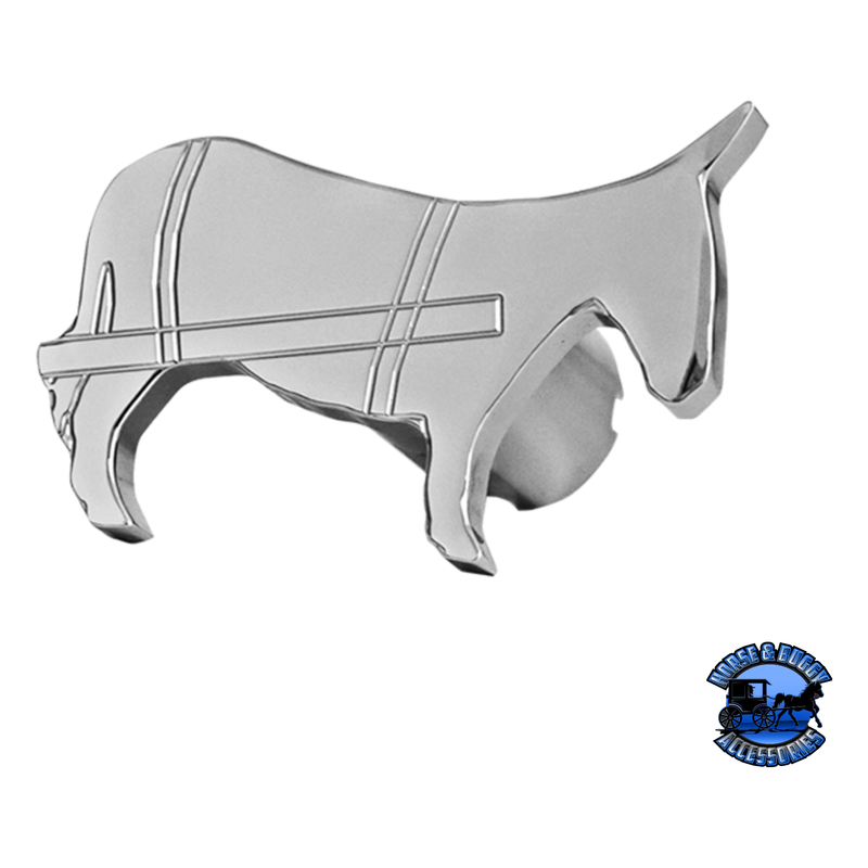 CK-WM-LS-M Mule Knob - Chromed and Packed Gray