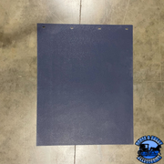 MUD-142430-100 3/16'' NAVY PLASTIC MUDFLAP (24 X 30'') Dim Gray