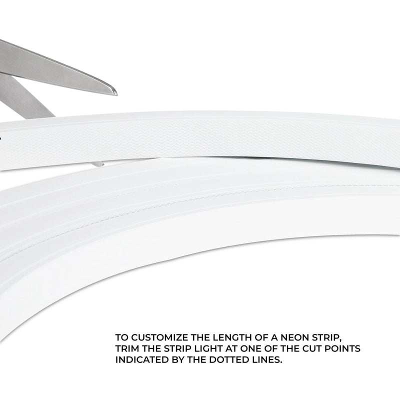 SB-NFDB-40K80-16C5M-24V Neon LED Strip Lights - Dual Bend Neon Flex - IP67 - 16mm Wide - 24V - 5m - 4000K Natural White