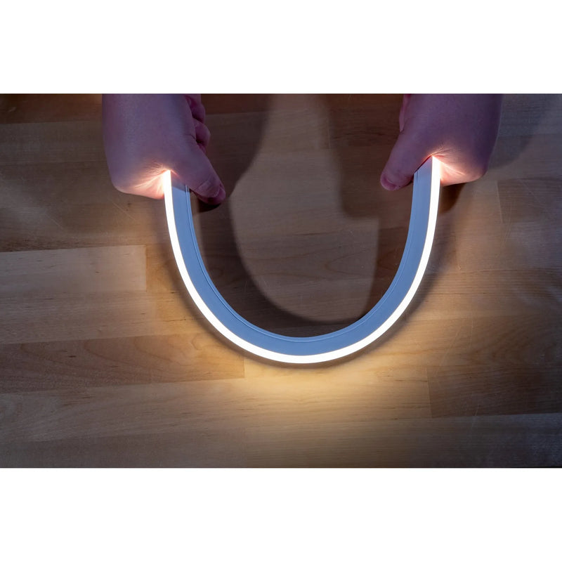 SB-NFDB-40K80-16C5M-24V Neon LED Strip Lights - Dual Bend Neon Flex - IP67 - 16mm Wide - 24V - 5m - 4000K Natural White