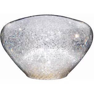 Nostalgic Shift Knob (Choose Color) Clear Glitter Light Gray