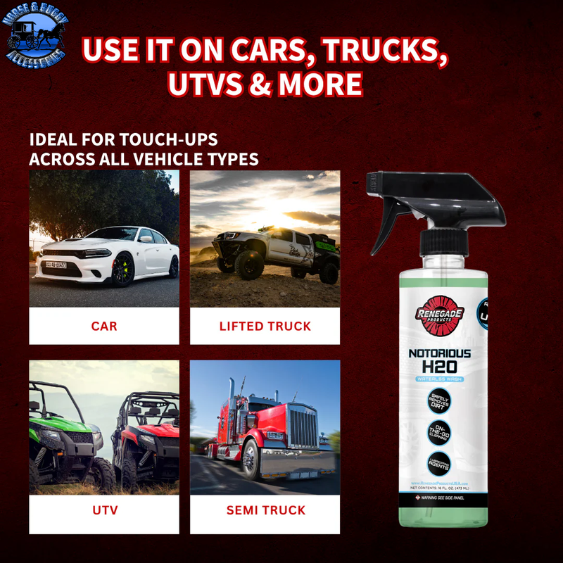 Renegade NOtorious H2O Waterless Wash