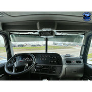 Peterbilt 10"x7" Rollin Low Reverse Bow Tie Drop Visor #1020 PETERBILT VISOR Dark Slate Gray