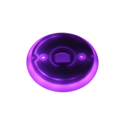 Halo Glow Light with LEDs for Watermelon Lights, Complete with (2) Two-wire FM180 Plugs Purple Midnight Blue