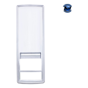 CHROME DOOR SWITCH COVER FOR 2018-2024 FREIGHTLINER CASCADIA (Choose Side) Door Switch Covers Passenger's Side / Power Window & Door Lock Lavender