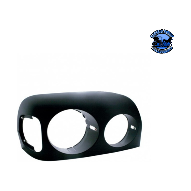 HEADLIGHT BEZEL FOR 1996-2004 FREIGHTLINER CENTURY (Choose Color) (Choose Side) Headlight Bezel Black / Passenger's Side Black