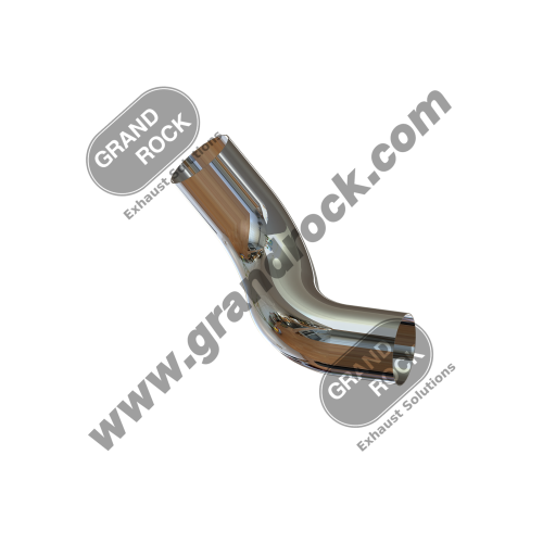 PB-11380LC  5"2-BEND OD/OD PIPE LEFT CHR