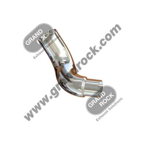 PB6-11380LC  6"2-BEND OD/R5"OD LEFT CHR