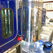 Rear Peterbilt Watermelon Air Cleaner Bar (Sold in Pairs) (fits 15" breathers) #1710 AIR CLEANER BRACKET Dark Slate Gray