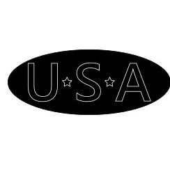 RW167P-4 OVAL PEDAL PLATE - USA STYLE (PAIR)