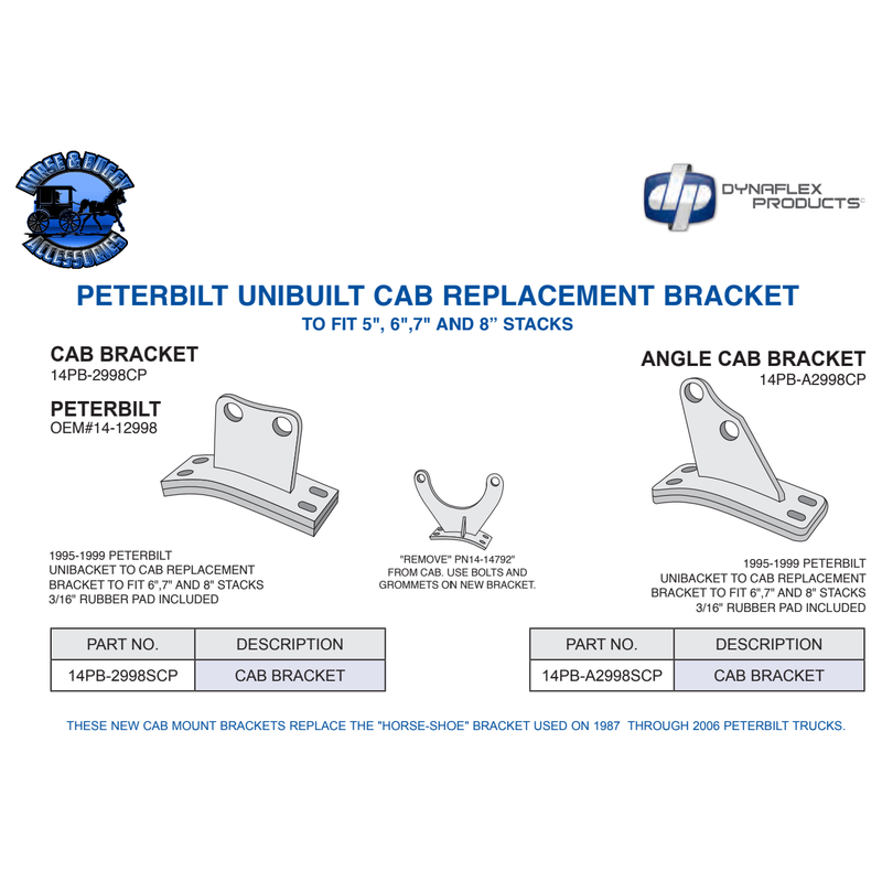 #KRP-605055CP Dynaflex 6'' REDUCED TO 5'' EXHAUST KIT W/55'' SPOOL; PETE PICKETT ELBOW/2003-newer [Clamps sold separate) EXHAUST Dark Slate Gray