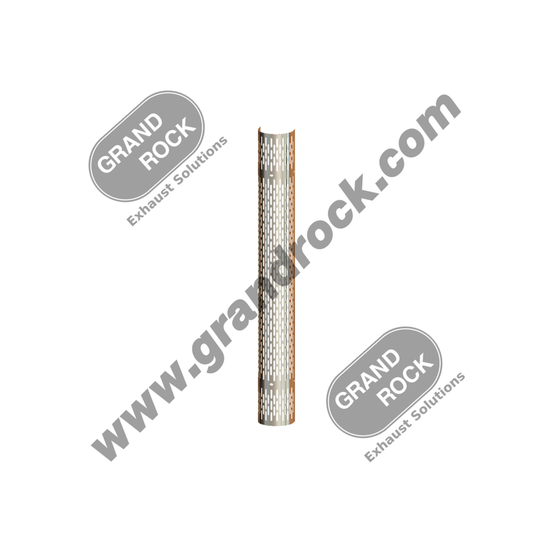 PG-VS  S.S. VERTICAL SLOT GUARD (Heat shield) (no clamps)