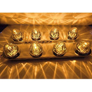 SS-1725 FRONT KENWORTH RADIUS STYLE BRACKET 15" AIR CLEANER (SOLD IN PAIRS) (Lights not included) air cleaner Sienna