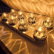 SS-1712 FRONT PETERBILT RADIUS STYLE BRACKET (15" AIR CLEANER) (SOLD IN PAIRS) (Lights not included) AIR CLEANER Sienna