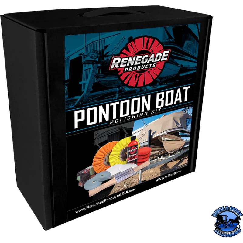 Renegade Pontoon Boat Polishing Kit rp-LFGRPPKPB Renegade Red Line Rosy Brown