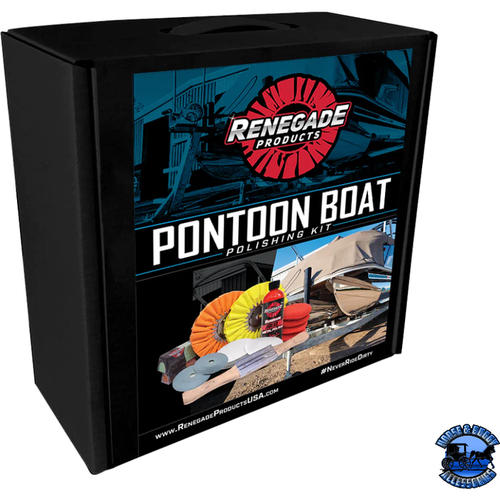 Rosy Brown Renegade Pontoon Boat Polishing Kit rp-LFGRPPKPB Renegade Red Line