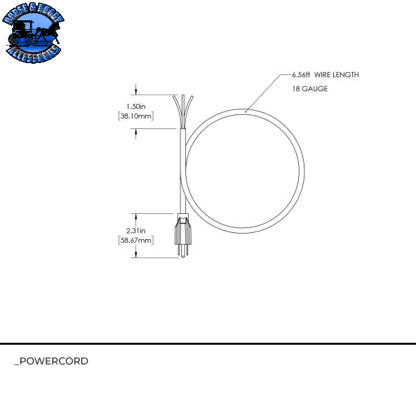 SB-_POWERCORD POWER CORD FOR POWER SUPPLIES