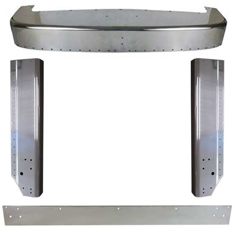 Best Fit Peterbilt 359 Polished Aluminum Grill  Surround (Choose Options)