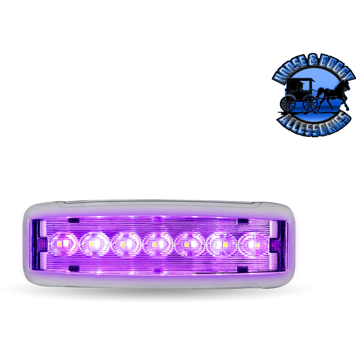 Plum Trux LED Interior Projector Dome Sleeper Light for Kenworth & Peterbilt 14 Diodes DOME LIGHT
