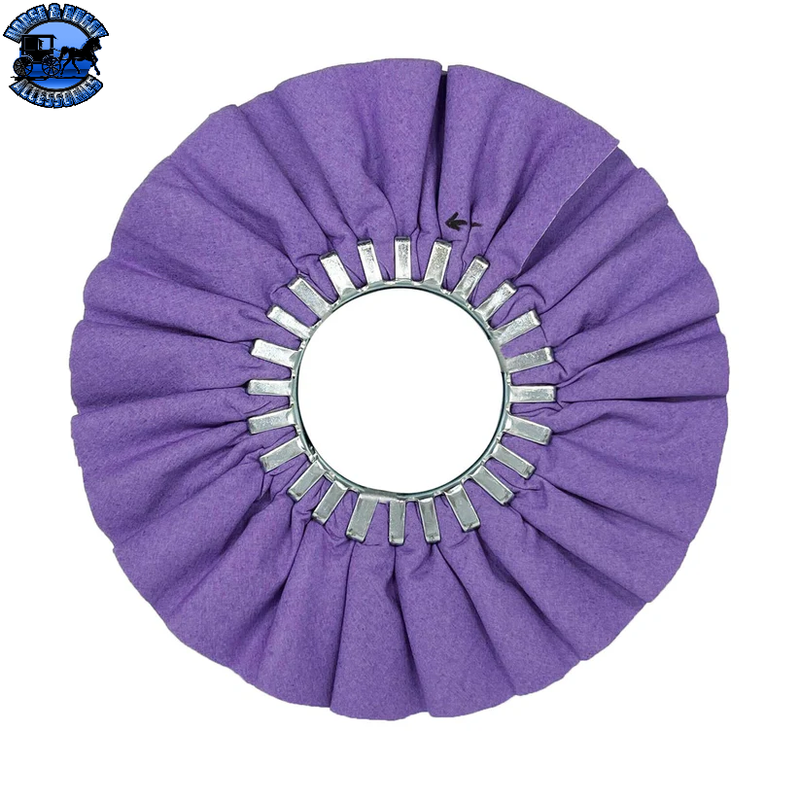 10" 20-Ply N5 Predator Airway Buffing Wheels (5 Pack) (Choose Color) (Choose Center Plate)