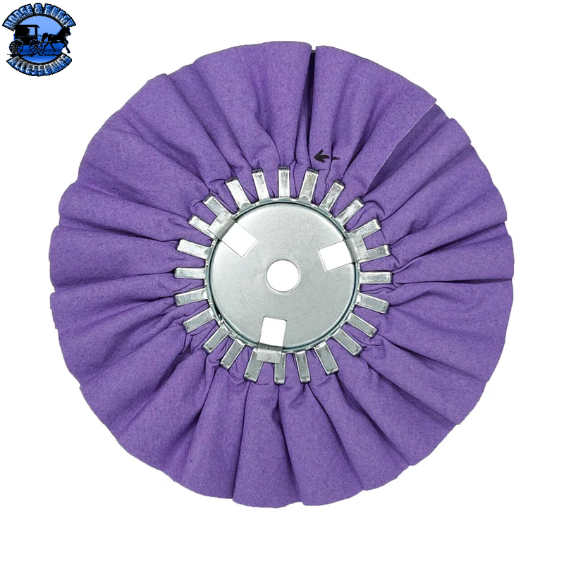 10" 20-Ply N5 Predator Airway Buffing Wheels (5 Pack) (Choose Color) (Choose Center Plate)