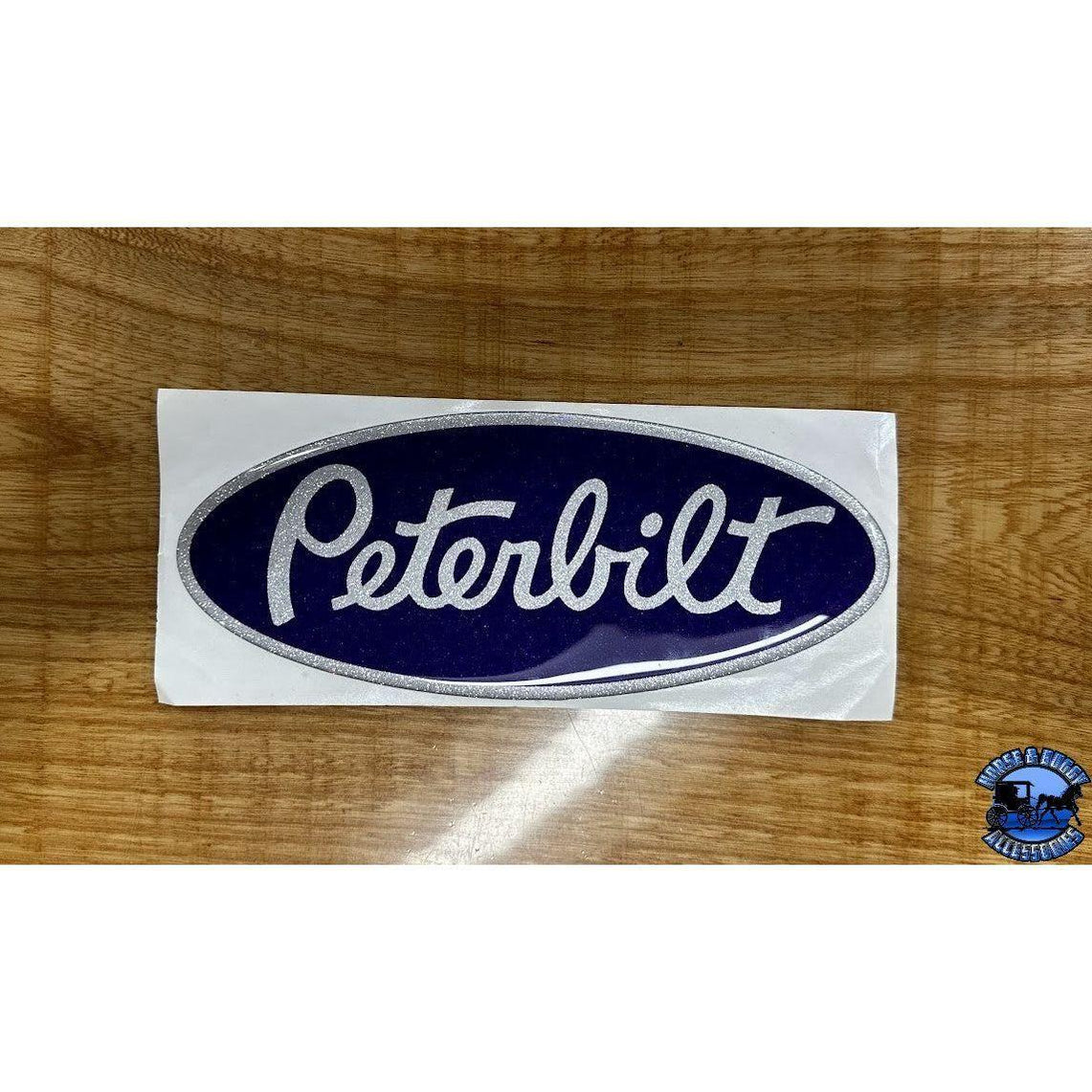 Chrome Truck Emblem Peterbilt Hood Logo Emblem 3.25 X 8 Inch - OEM Replacement Truck Emblem Made In USA American Made - Foto 8