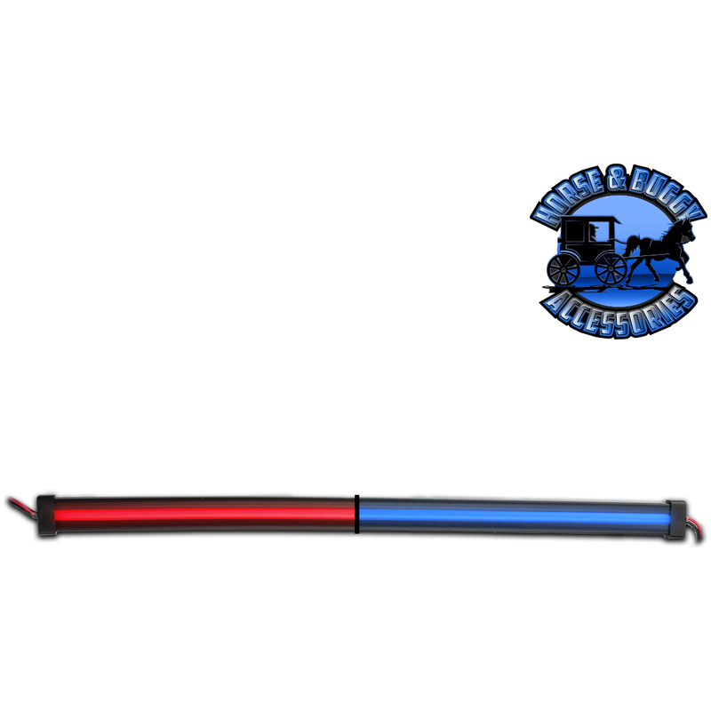 12" Center Glow Strip - Trux Dual Revolution LEDs (Choose Color) 12" Glow Strip Red to Blue - 60 Diodes Dark Slate Gray