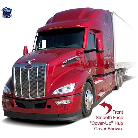 #RW1013-012SFK (Sold in pairs) front kit hub cover Maroon