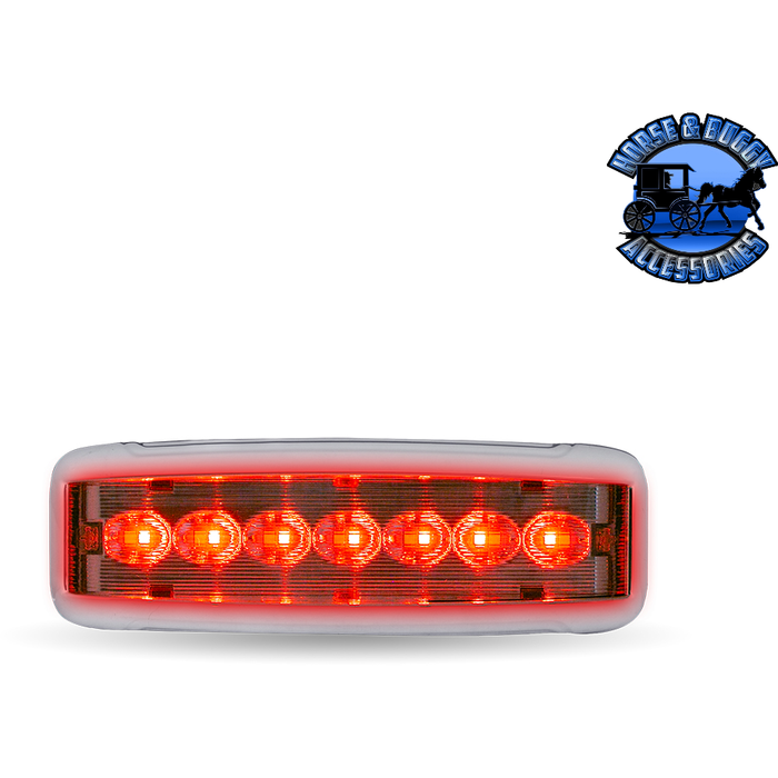 Firebrick Trux LED Interior Projector Dome Sleeper Light for Kenworth & Peterbilt 14 Diodes DOME LIGHT