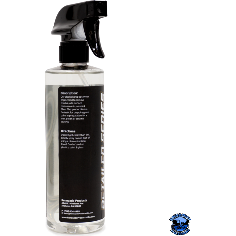 Renegade Alcohol Prep Spray rp-703205860683 Renegade Graphene + Ceramic Line Black