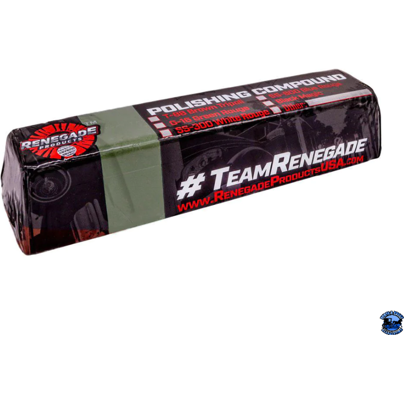 Renegade Metal Polishing Compound for Buffing Wheels Polishing Compound Q36 Illudium One-Step Compound (Olive) Dark Slate Gray