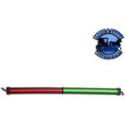 12" Center Glow Strip - Trux Dual Revolution LEDs (Choose Color) 12" Glow Strip Red to Green - 60 Diodes Dark Slate Gray