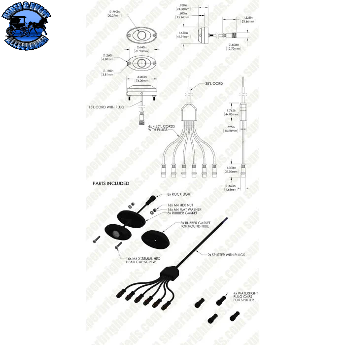 SB-RLMK-W9-8 150 DEG. BEAM ANGLE *DISCONTINUED*