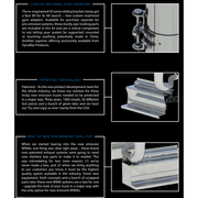dp-kw990-ak85cp w990 8" kit dpf with box covers s.s. same size boxes on both sides Gray