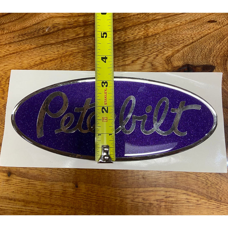 Custom Peterbilt Emblem Decal Replacements Made In The USA (Choose Color)