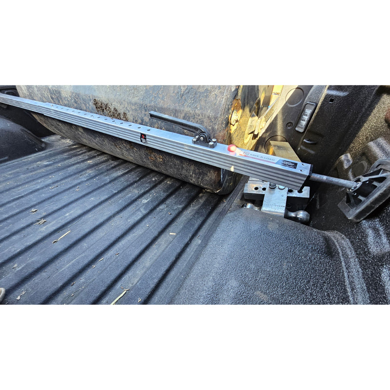 SL-10 Cargo Bar, 47"-75", Articulating Feet, Mill Finish, Stainless Steel Hardware #080-01502