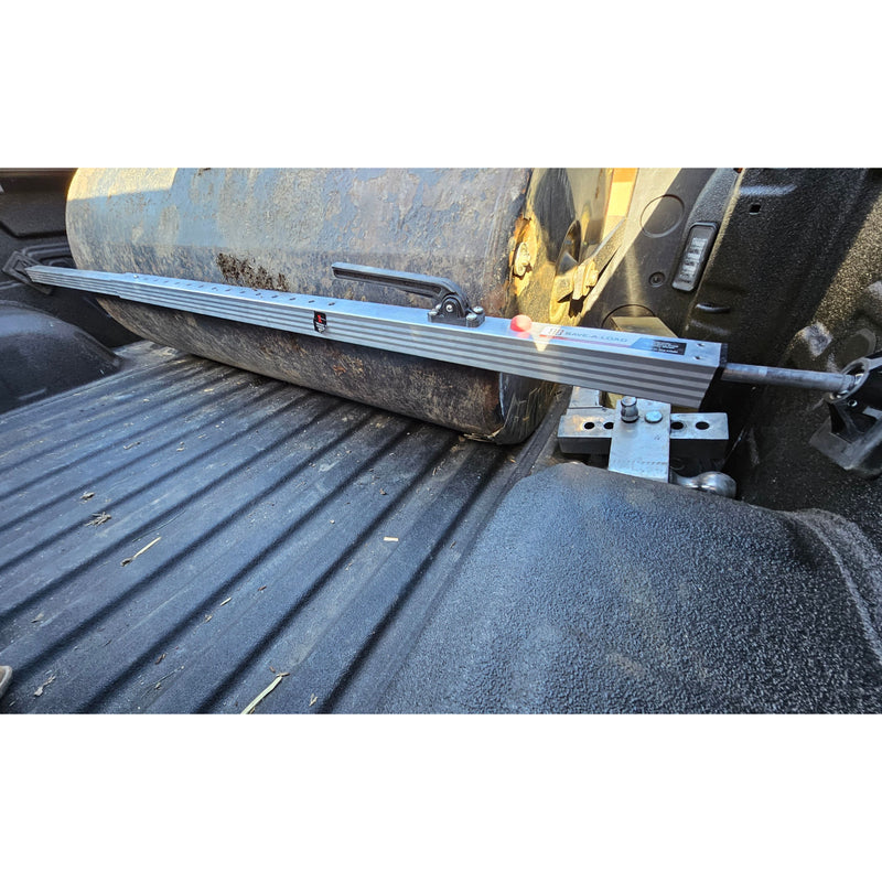 SL-10 Cargo Bar, 47"-75", Articulating Feet, Mill Finish, Stainless Steel Hardware #080-01502