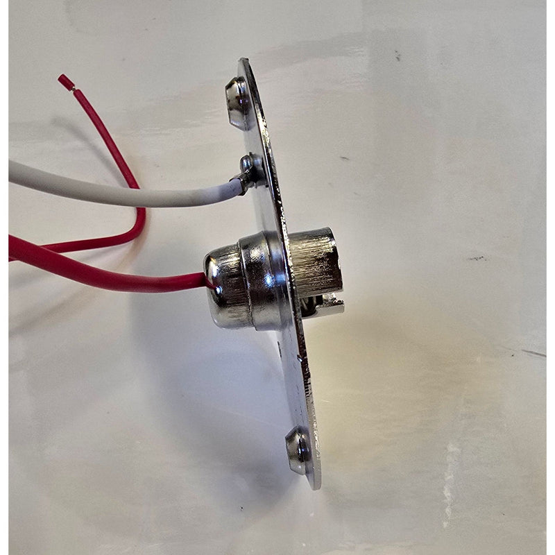 LIGHT BULB HOLDER FOR 3.5" GLASS LIGHT (Cab,single and double face housings) 2 WIRE #92510